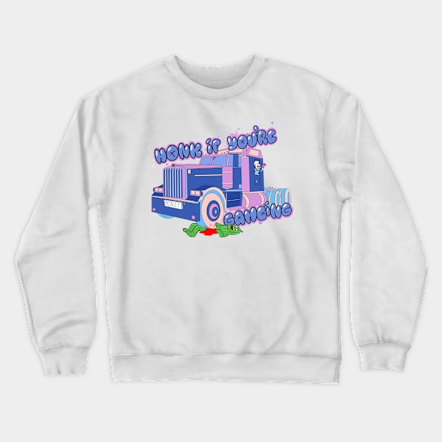 Honk if you're gaming Crewneck Sweatshirt by ImSomethingElse